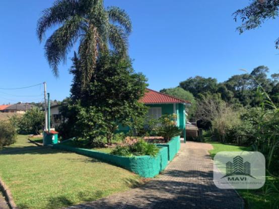 Casa verde em Dois Irmãos