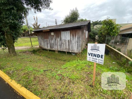 Terreno de esquina a venda em Ivoti, 323m²